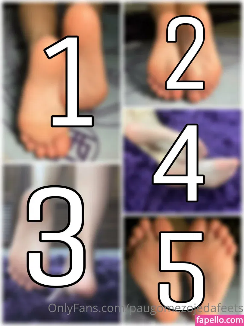 paugomezojedafeet Onlyfans Photo Gallery 