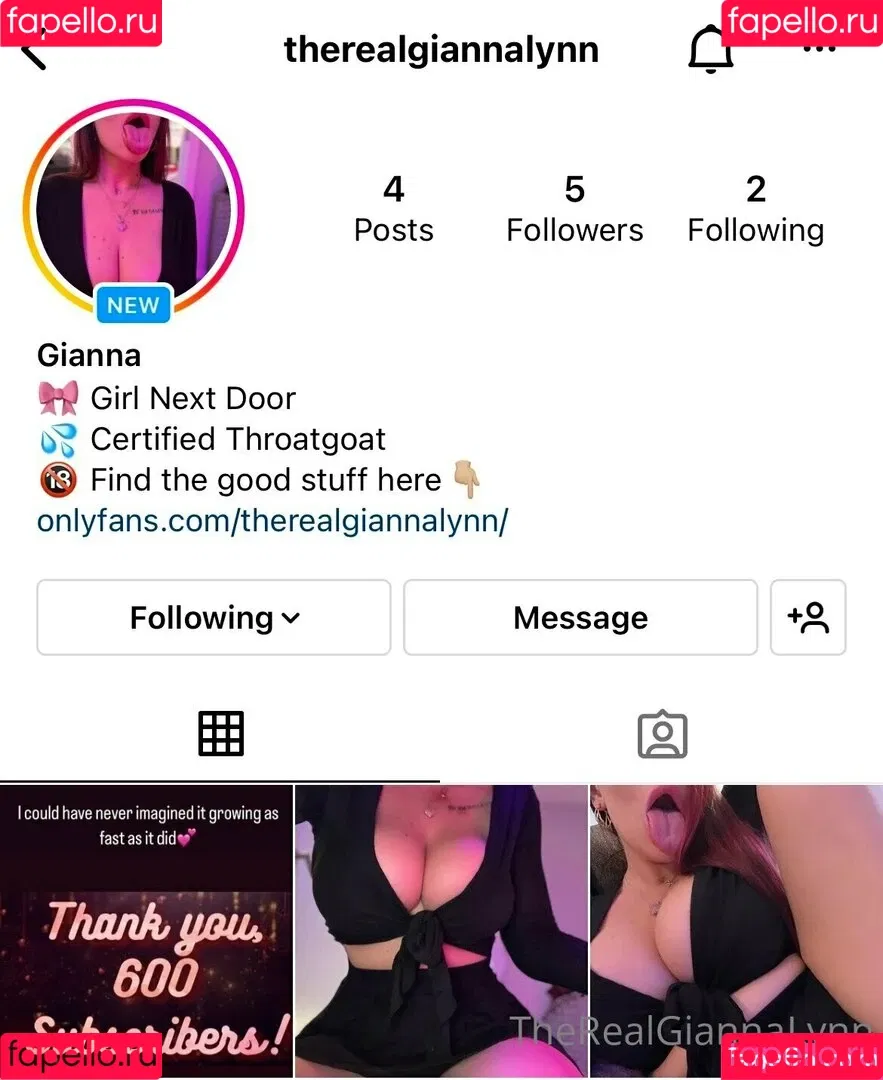 therealgiannalynn Onlyfans Photo Gallery 