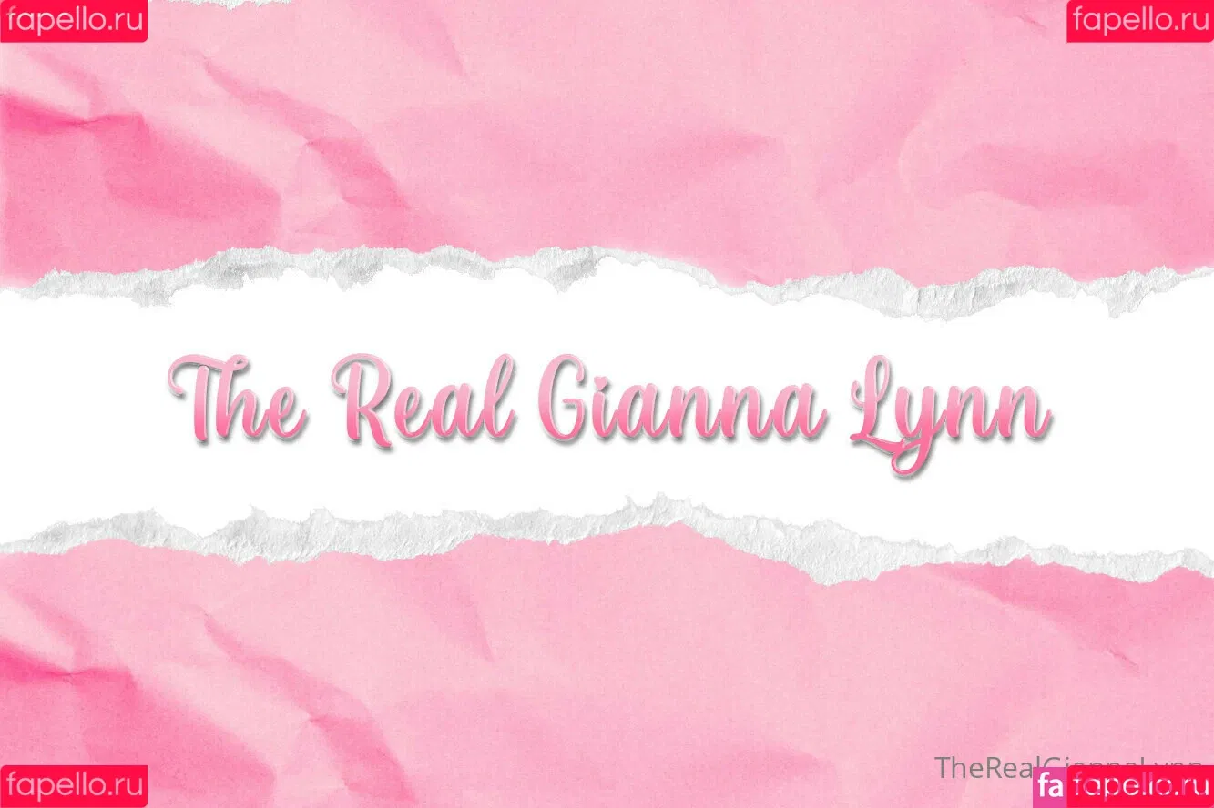 therealgiannalynn Onlyfans Photo Gallery 
