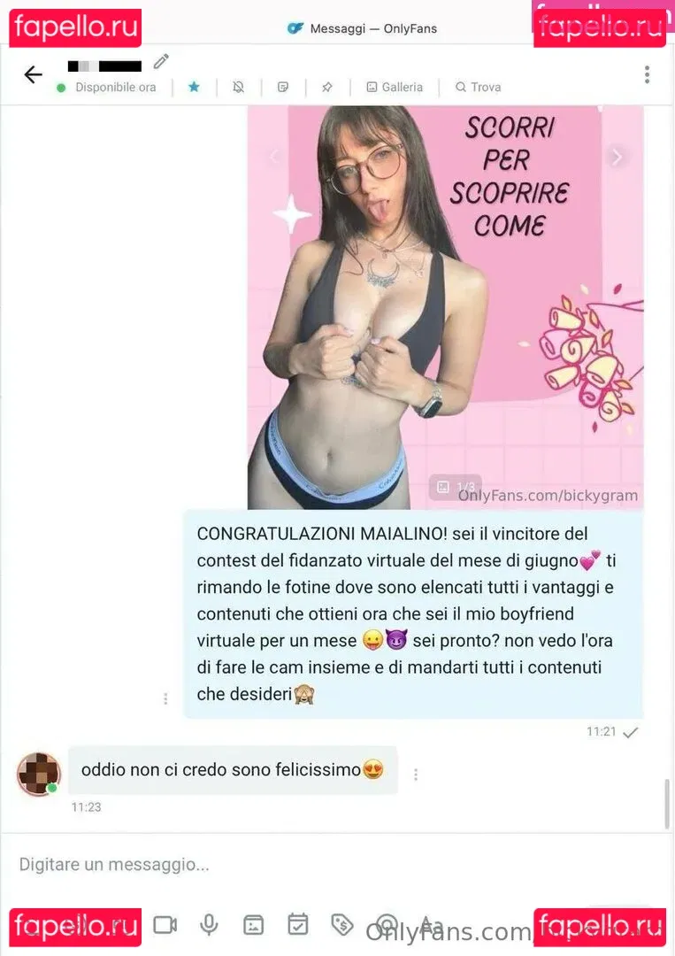 bickygram Onlyfans Photo Gallery 