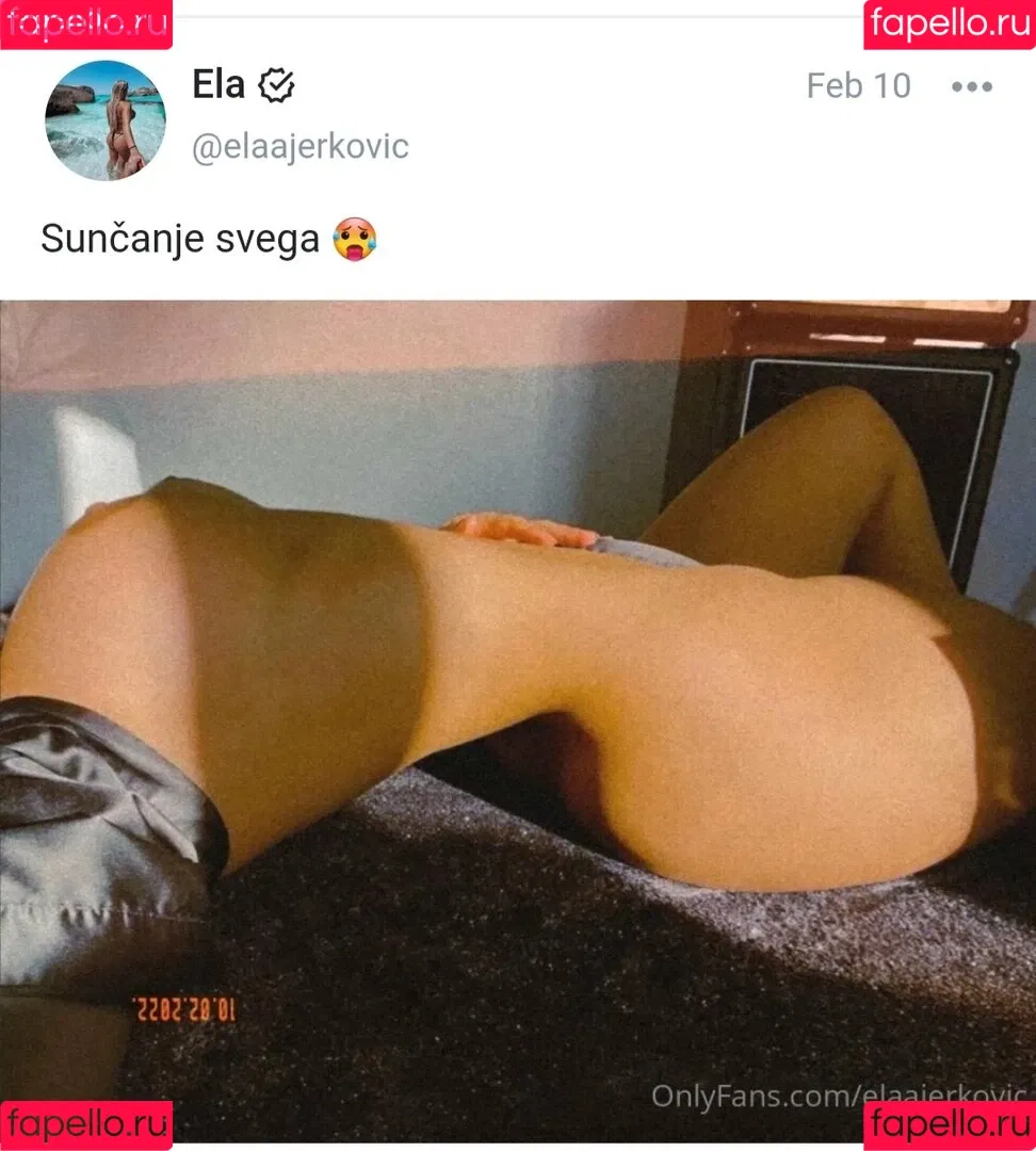Ela Jerkovic Onlyfans Photo Gallery 
