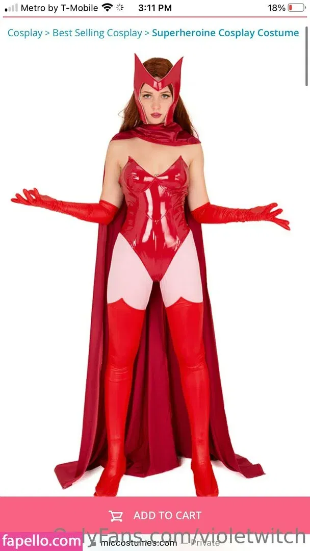 violetwitchcosplay Onlyfans Photo Gallery 