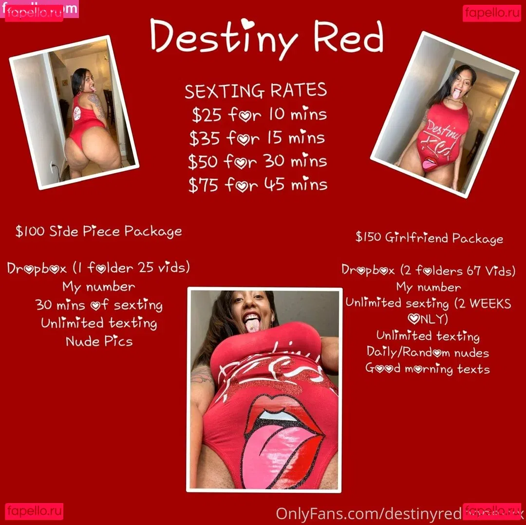 destinyredbonexxx Onlyfans Photo Gallery 