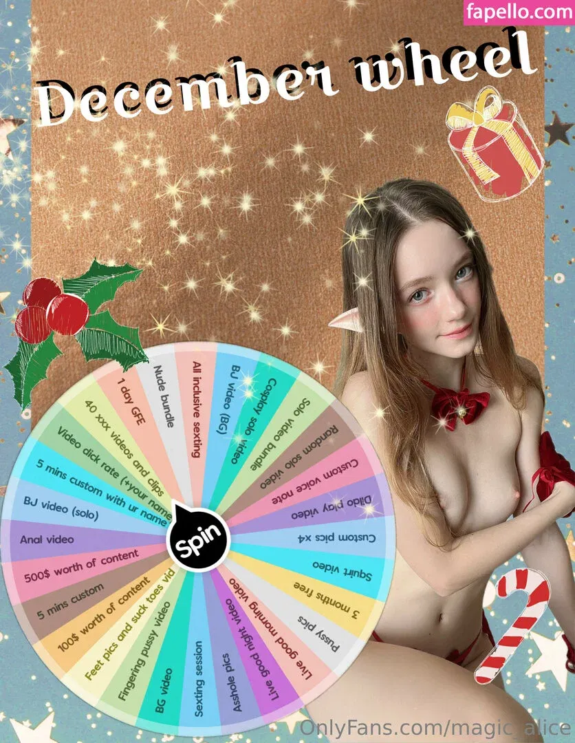 magic_alice Onlyfans Photo Gallery 