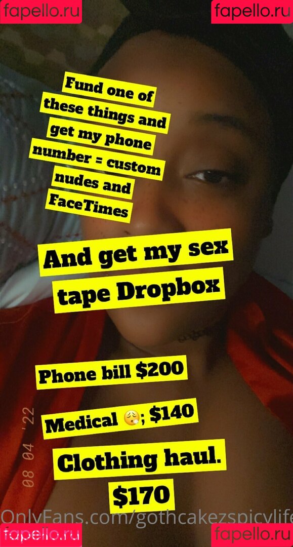 gothcakezspicylife Onlyfans Photo Gallery 