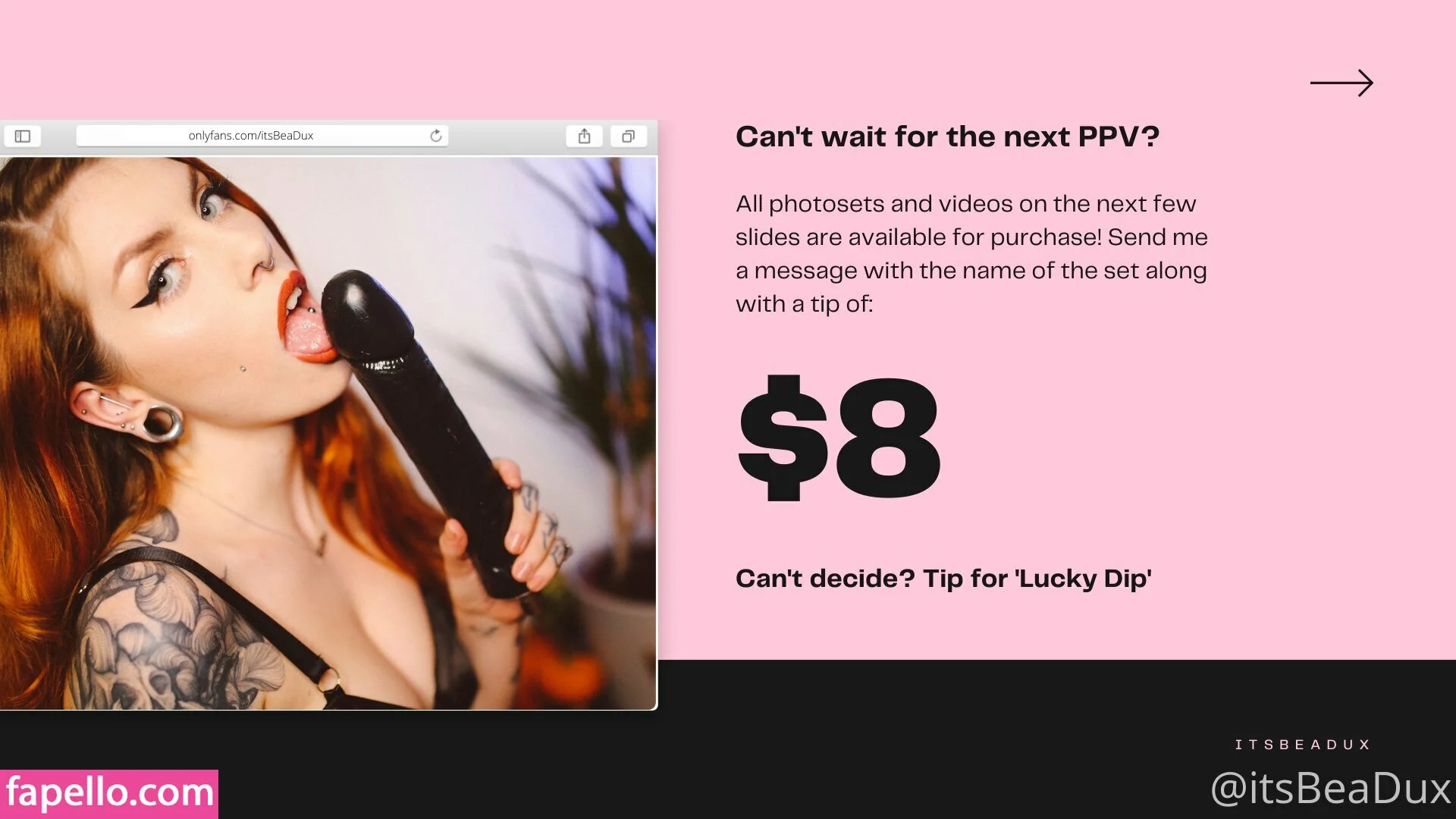 itsbeaduxfree Onlyfans Photo Gallery 