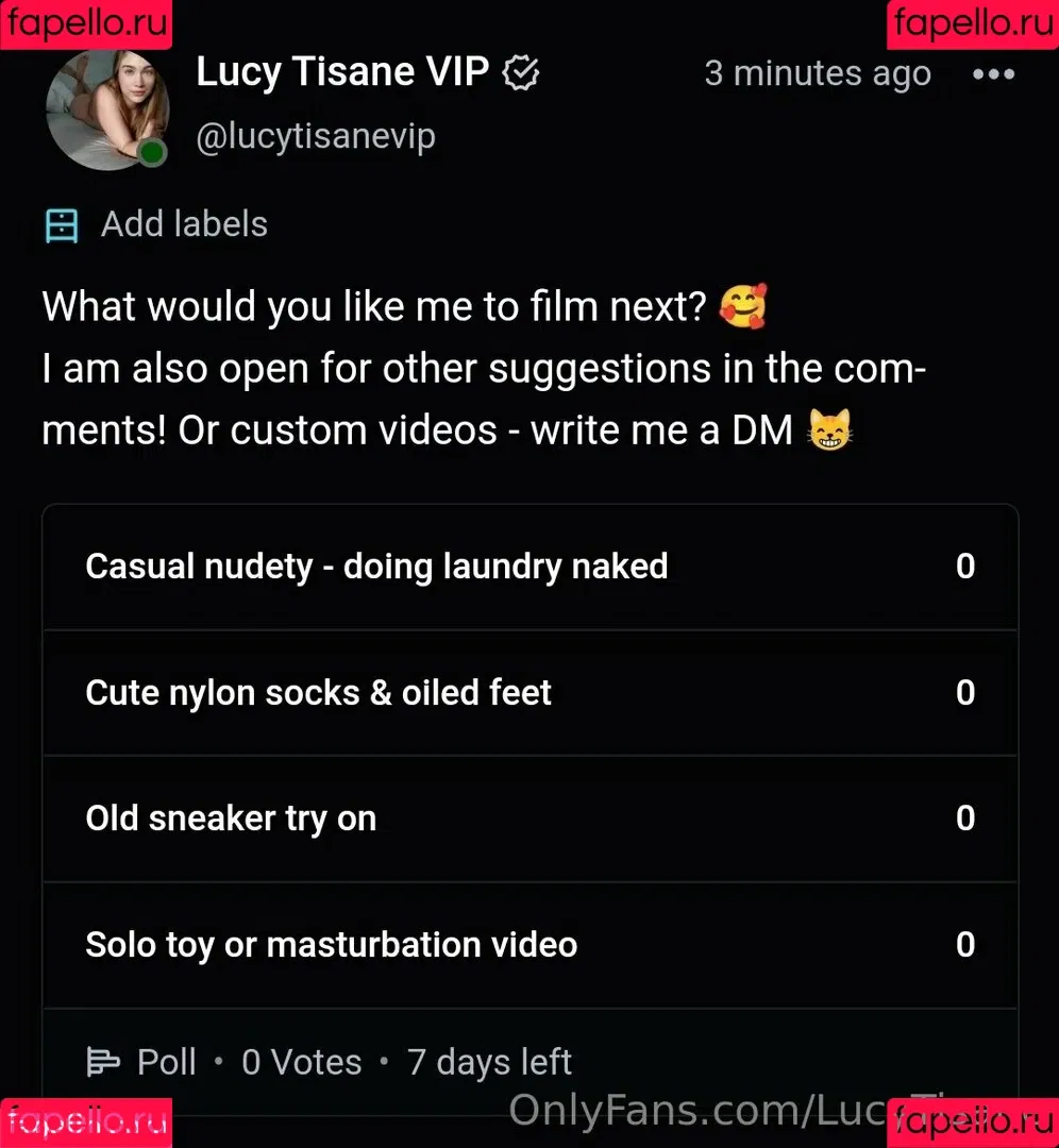 lucytisane Onlyfans Photo Gallery 
