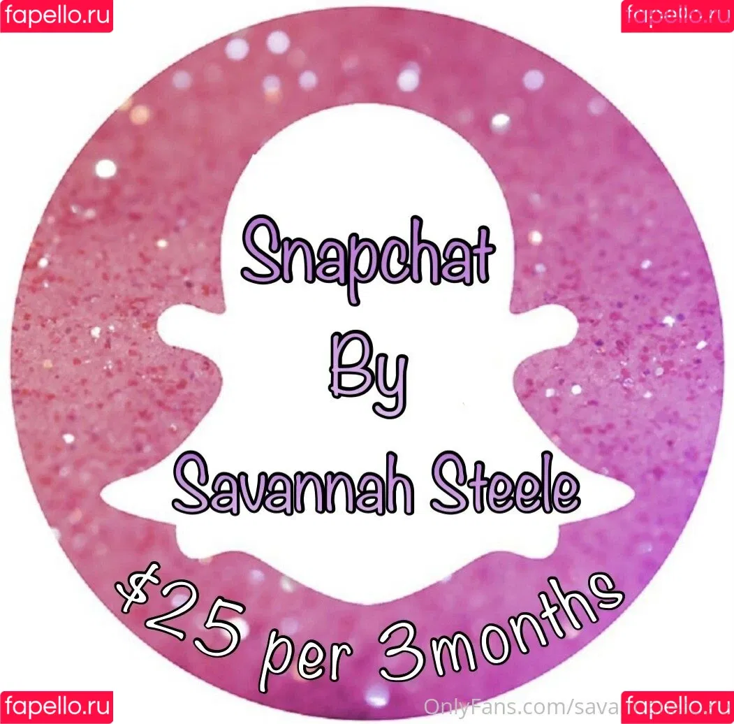 savannahsteele Onlyfans Photo Gallery 