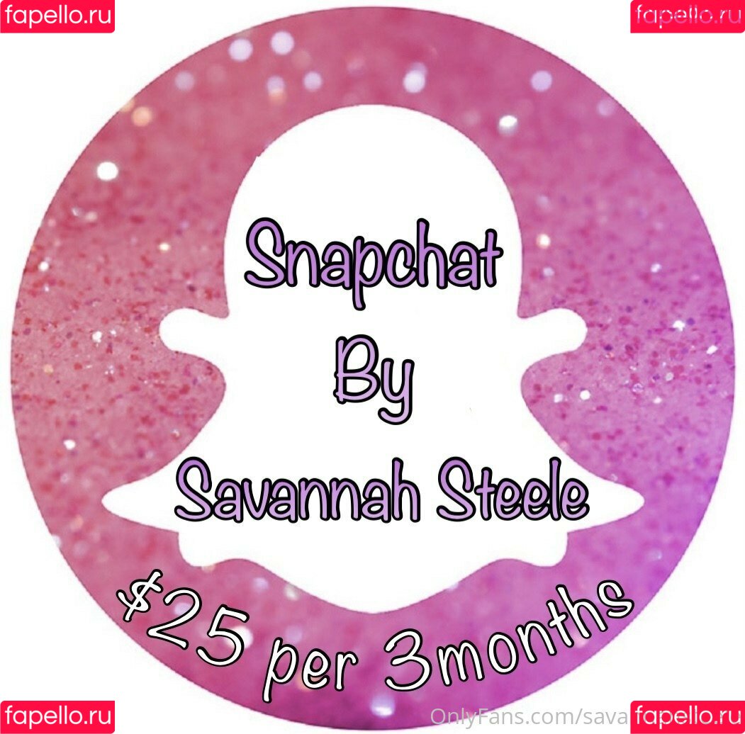 savannahsteele Onlyfans Photo Gallery 