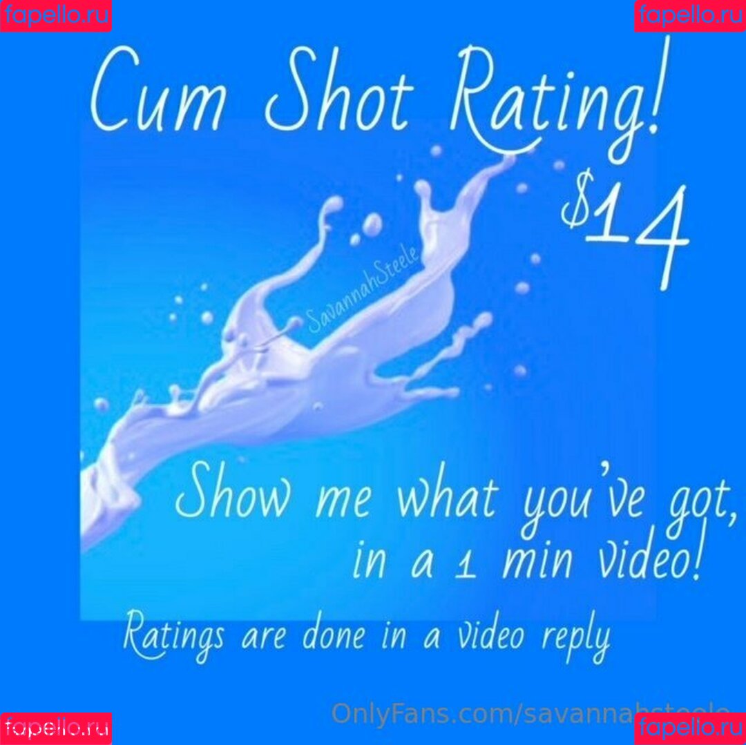 savannahsteele Onlyfans Photo Gallery 