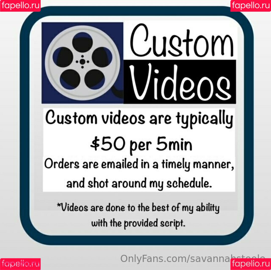 savannahsteele Onlyfans Photo Gallery 