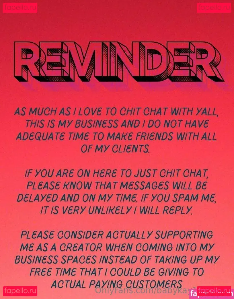 babykay1001996 Onlyfans Photo Gallery 