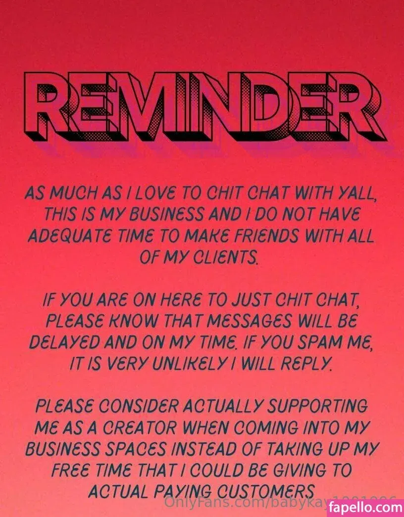 babykay1001996 Onlyfans Photo Gallery 