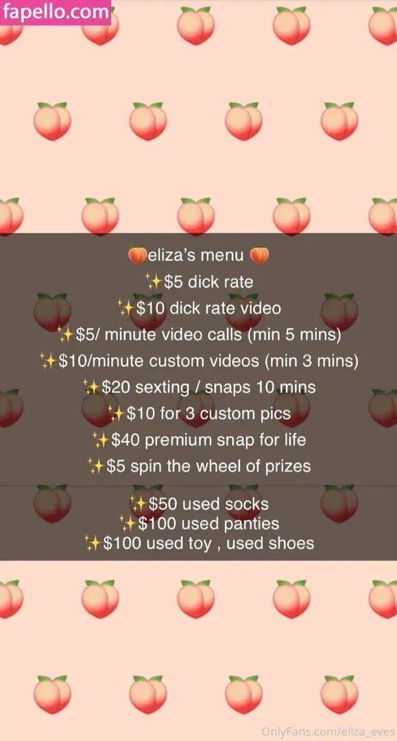 Eliza Eves Onlyfans Photo Gallery 