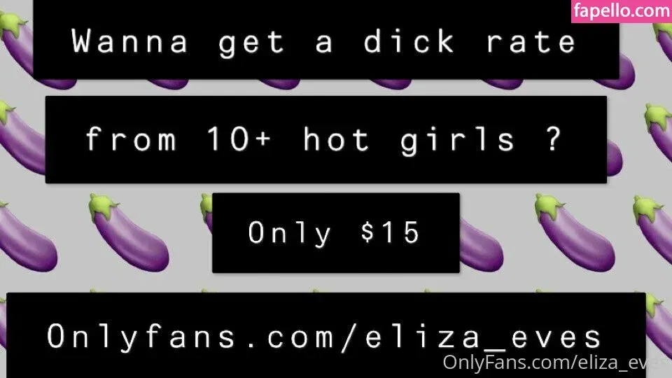 Eliza Eves Onlyfans Photo Gallery 