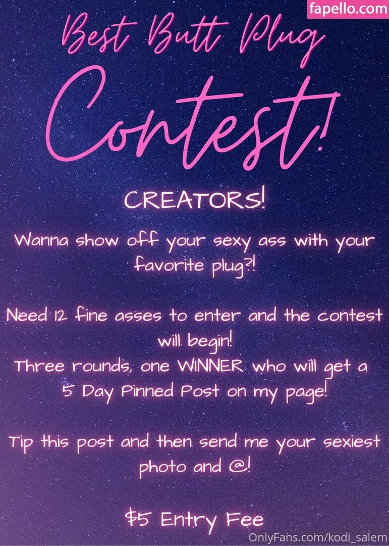 kodi_salem Onlyfans Photo Gallery 