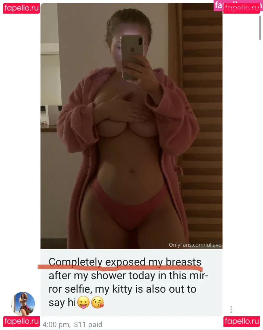 iuliavo Onlyfans Photo Gallery 