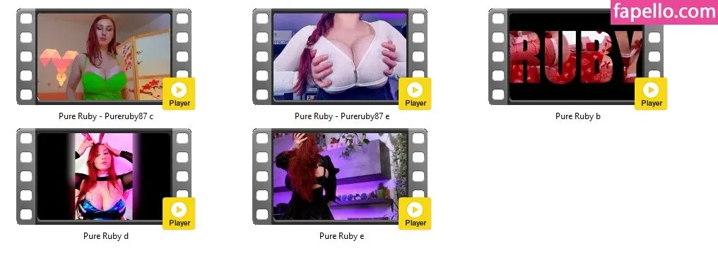 PureRuby87 Onlyfans Photo Gallery 