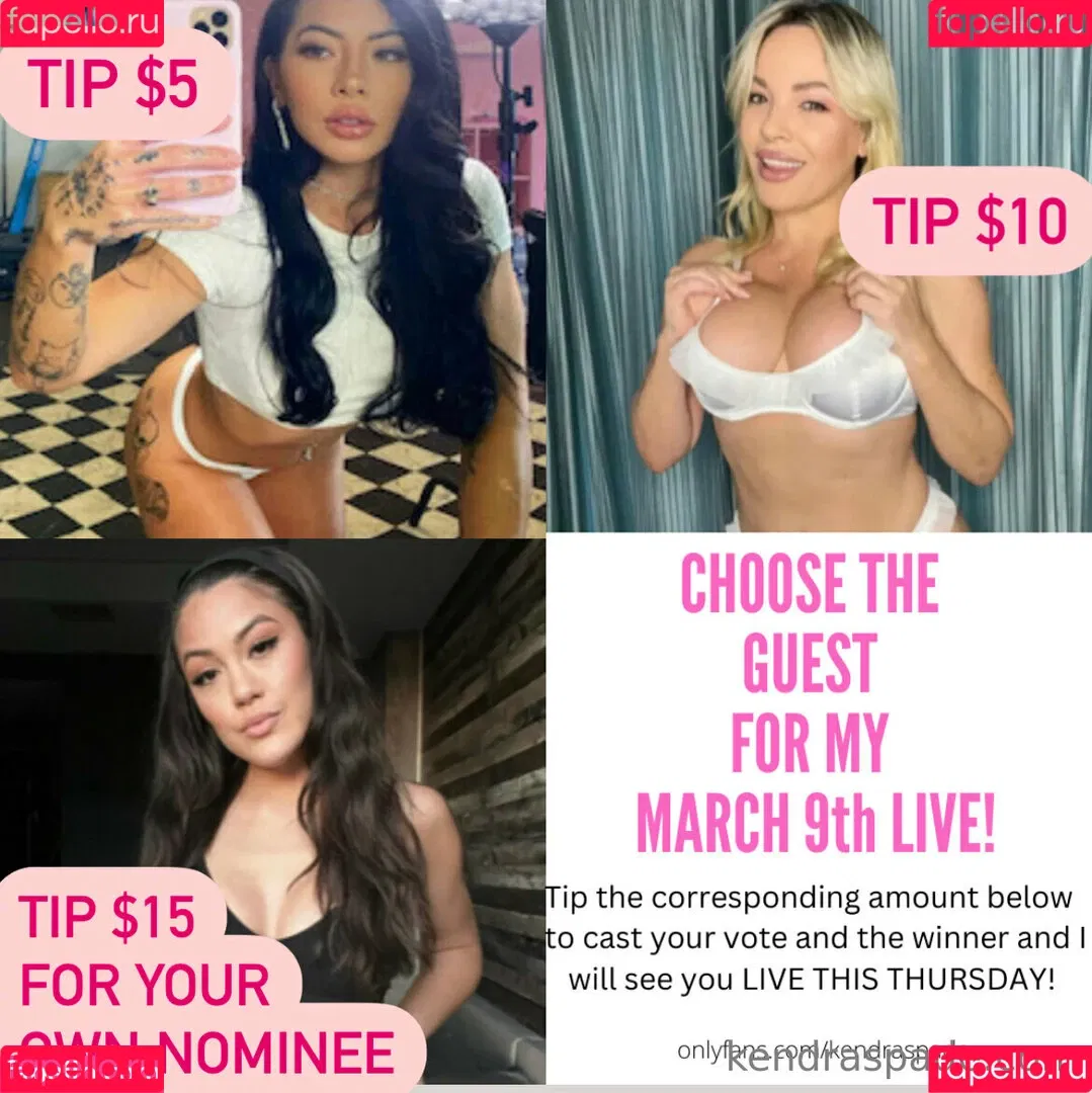 kendraspade Onlyfans Photo Gallery 