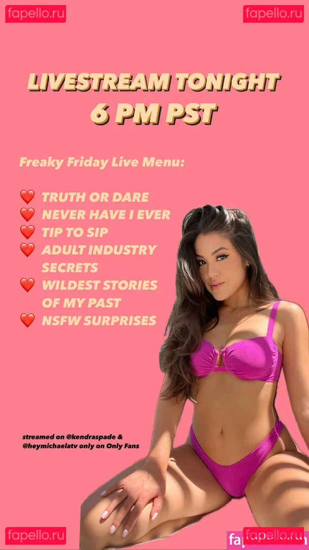 kendraspade Onlyfans Photo Gallery 