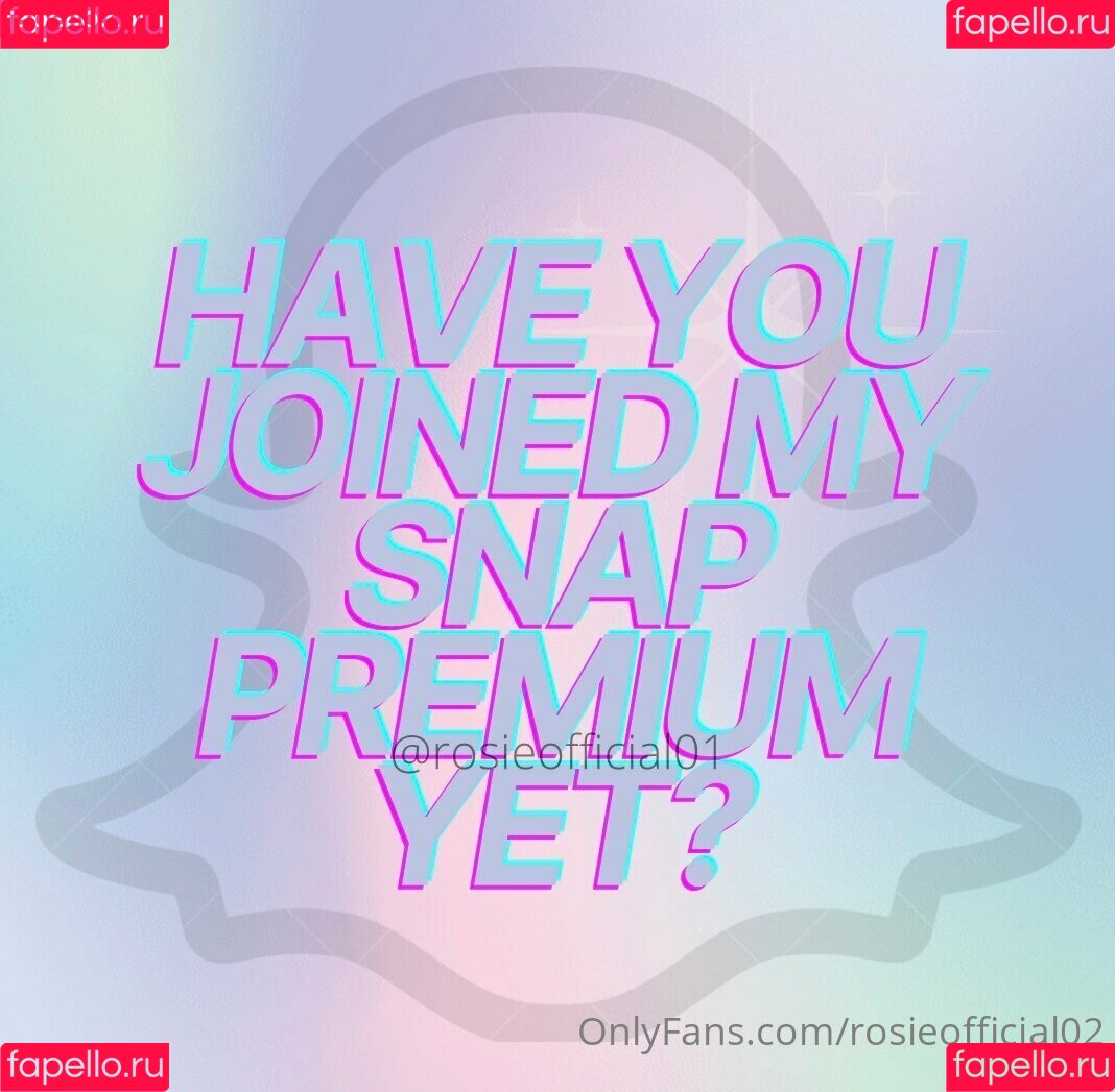 rosieofficial02 Onlyfans Photo Gallery 