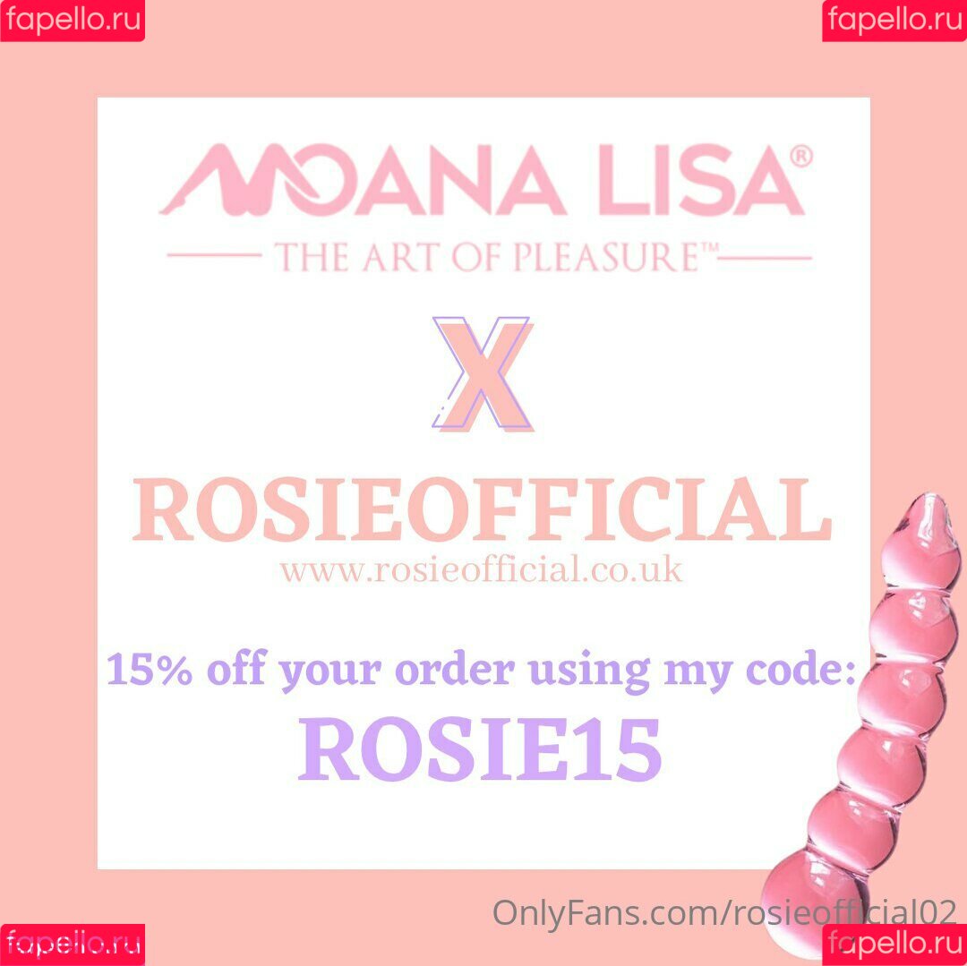 rosieofficial02 Onlyfans Photo Gallery 