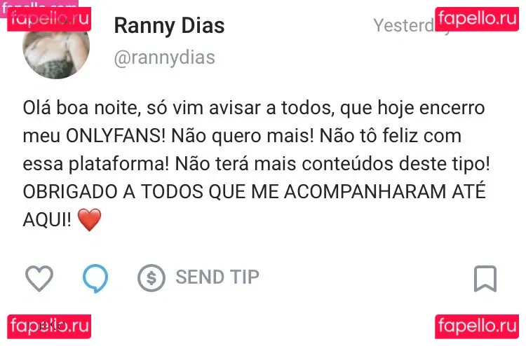 Ranny Dias Onlyfans Photo Gallery 