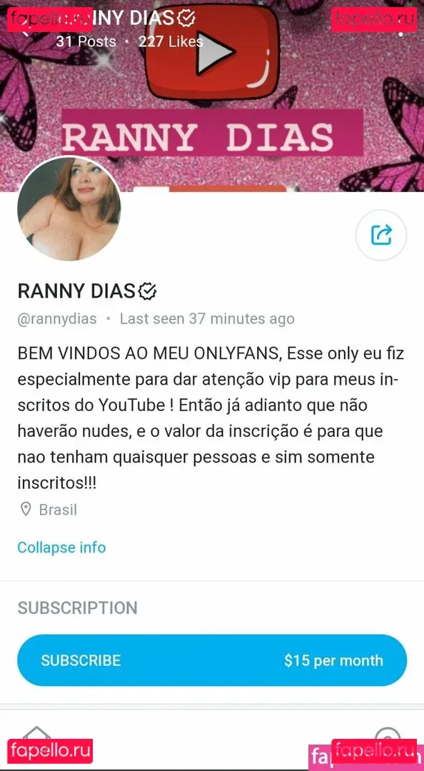 Ranny Dias Onlyfans Photo Gallery 