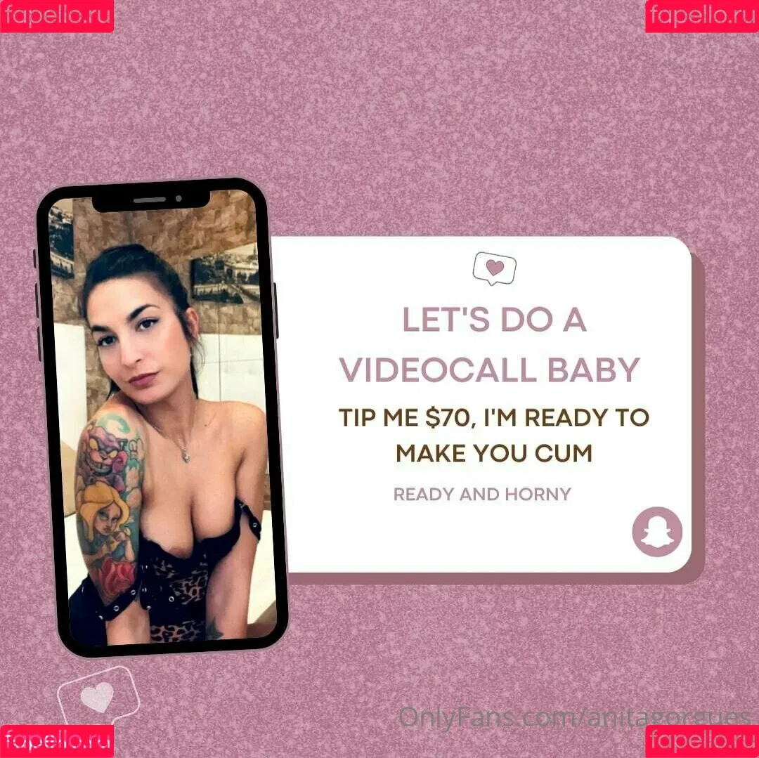 anitagorgues Onlyfans Photo Gallery 