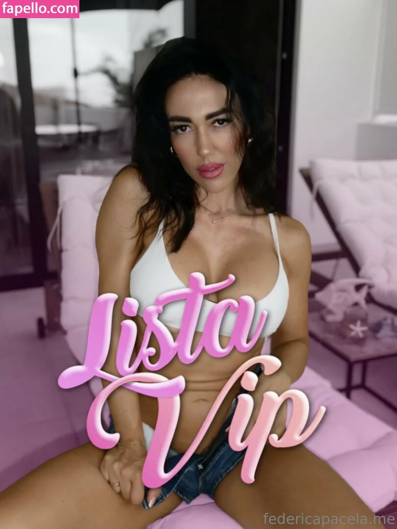 Federicapacela Onlyfans Photo Gallery 