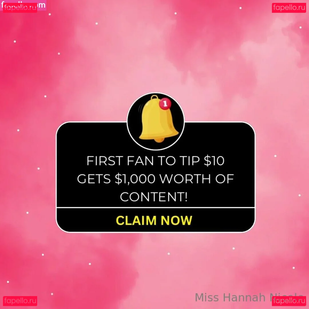 misshannahnicoleee Onlyfans Photo Gallery 