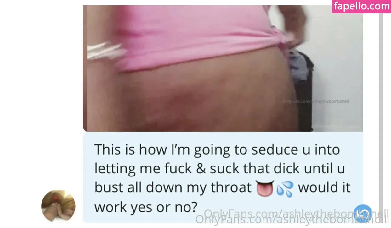 ashleythebombshelll Onlyfans Photo Gallery 