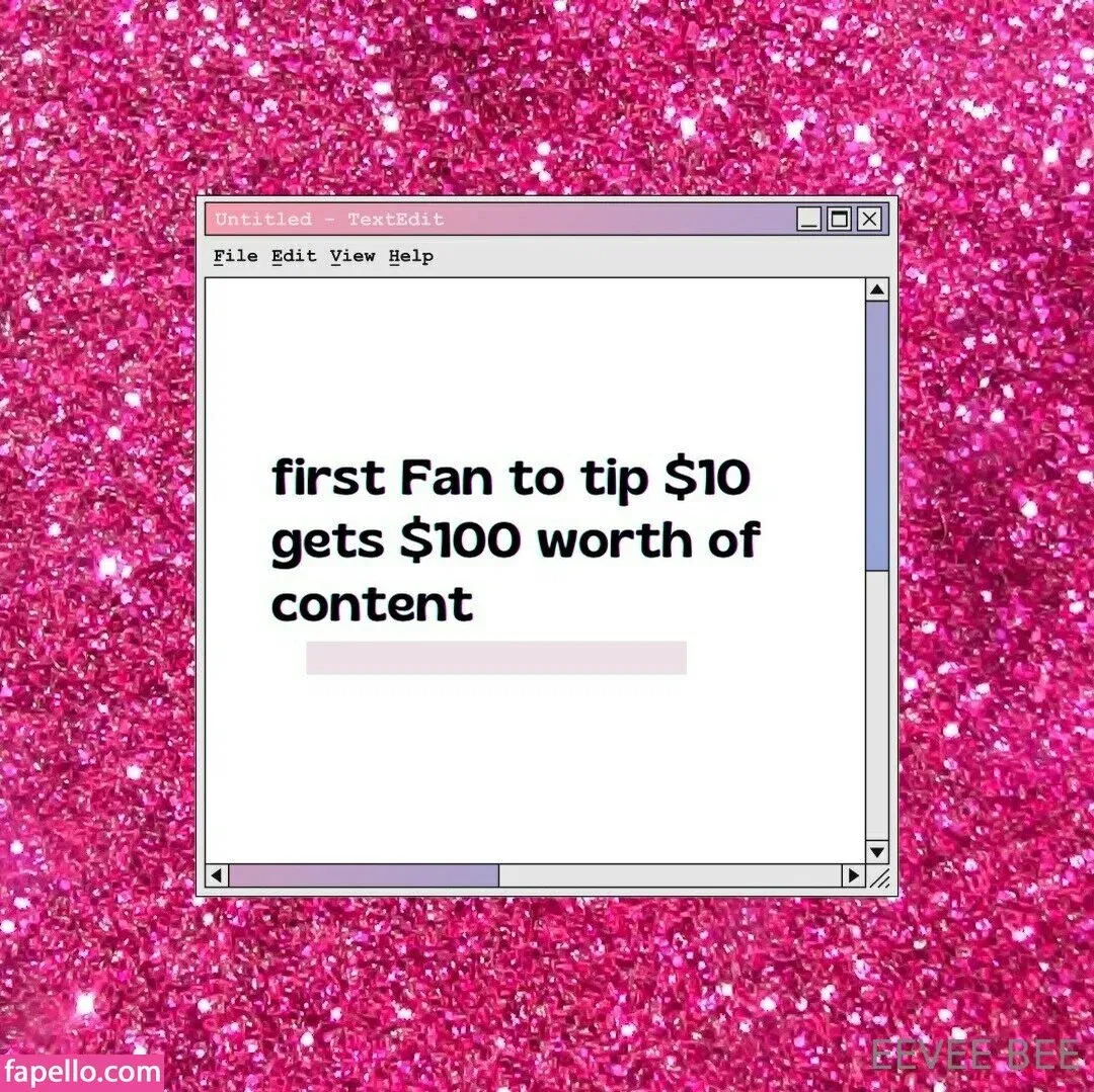 Eevee Bee Onlyfans Photo Gallery 