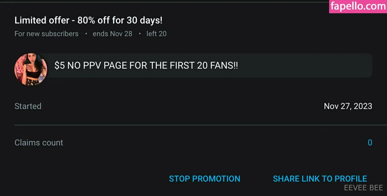 Eevee Bee Onlyfans Photo Gallery 