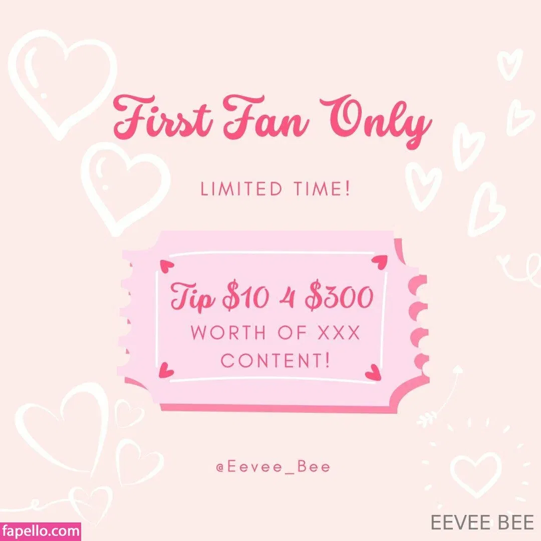 Eevee Bee Onlyfans Photo Gallery 