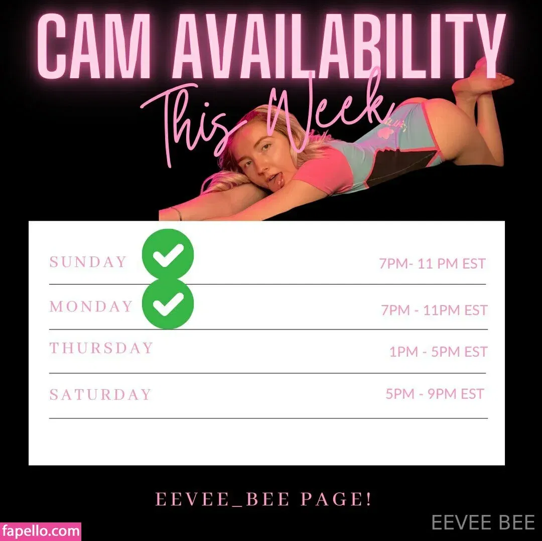 Eevee Bee Onlyfans Photo Gallery 