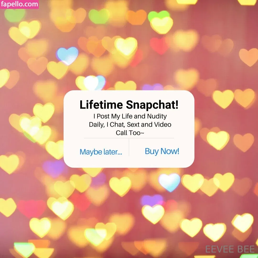 Eevee Bee Onlyfans Photo Gallery 