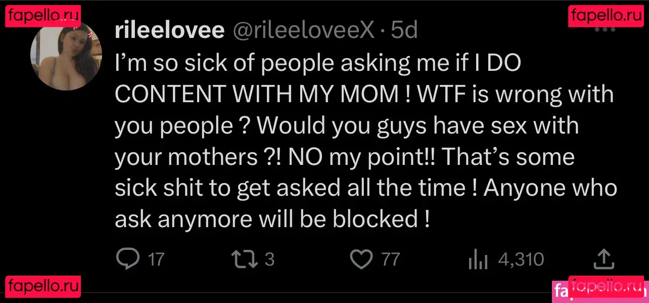 Rileelovee Onlyfans Photo Gallery 