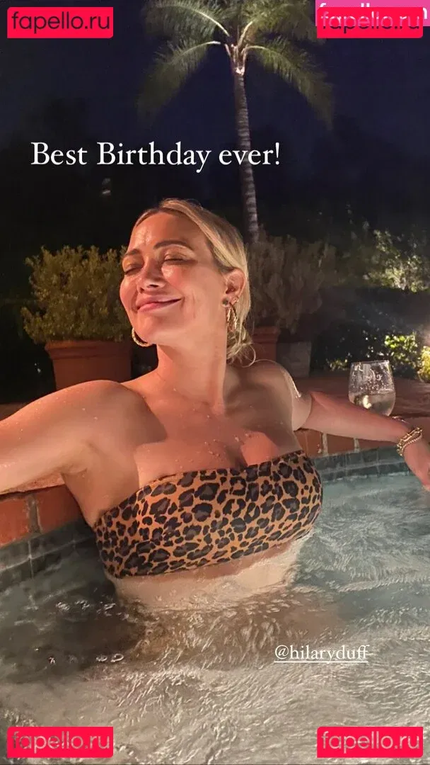 Hillary Duff Onlyfans Photo Gallery 