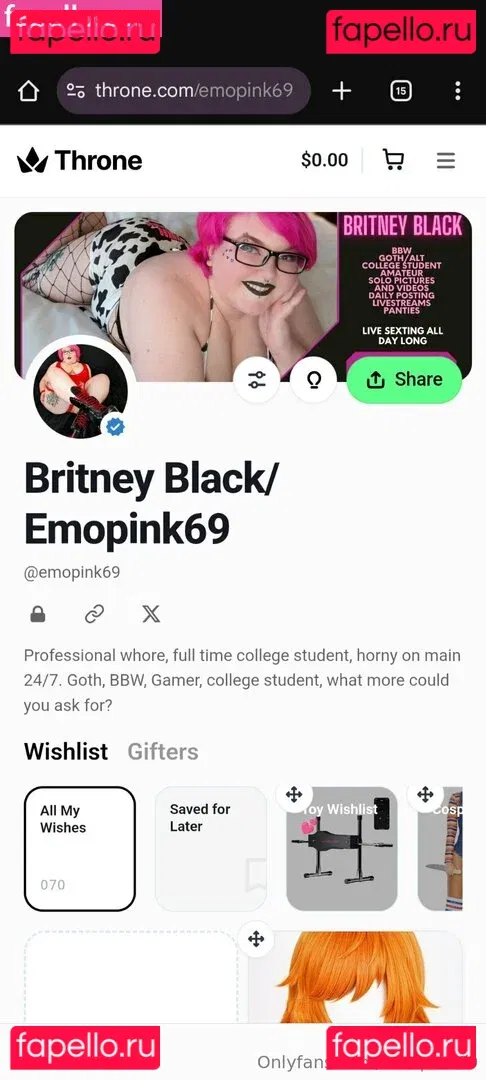 emopink69 Onlyfans Photo Gallery 