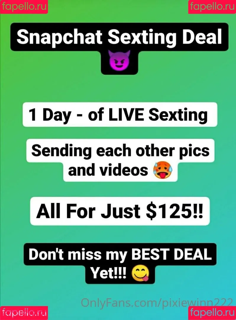 pixiewinn222 Onlyfans Photo Gallery 