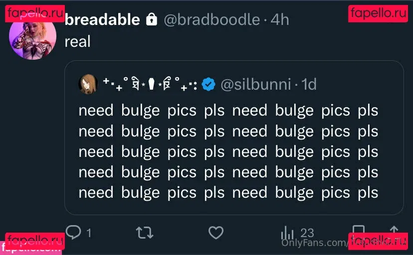 Breadboodle Onlyfans Photo Gallery 