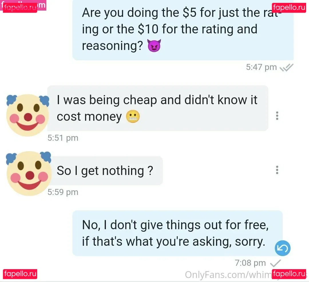 whimsywords Onlyfans Photo Gallery 