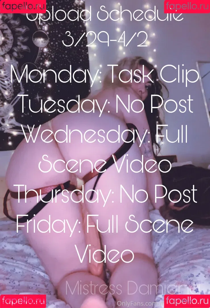 mistressdamiana Onlyfans Photo Gallery 