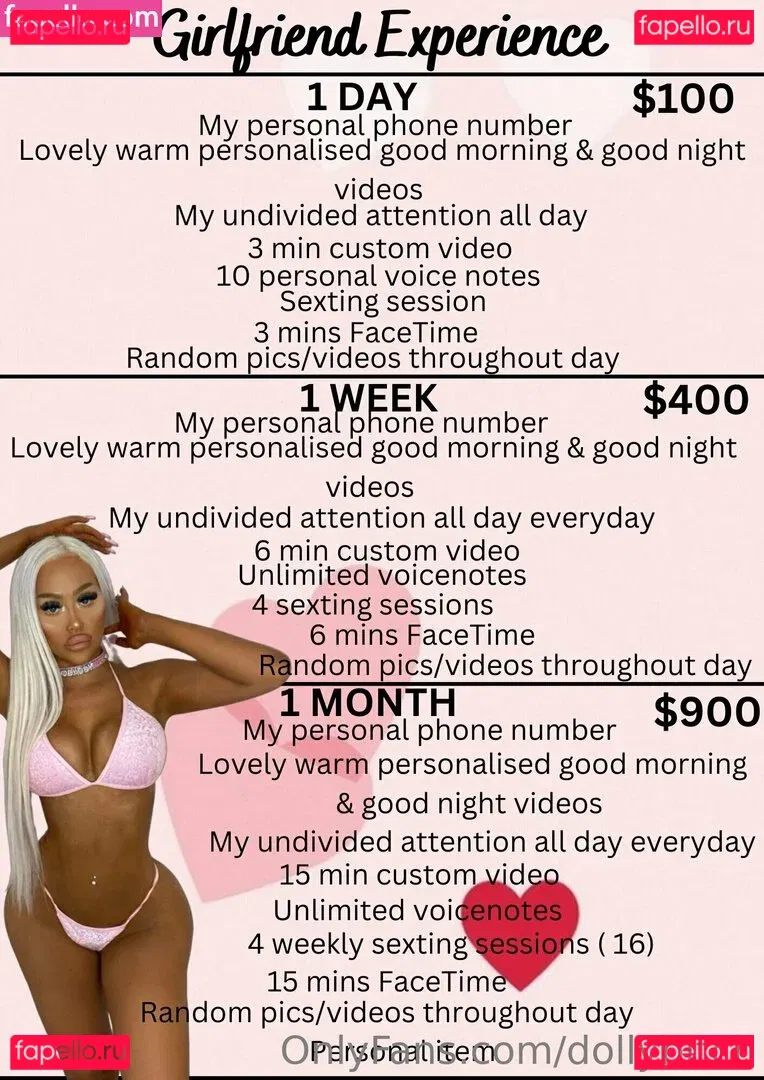 dollybitch Onlyfans Photo Gallery 