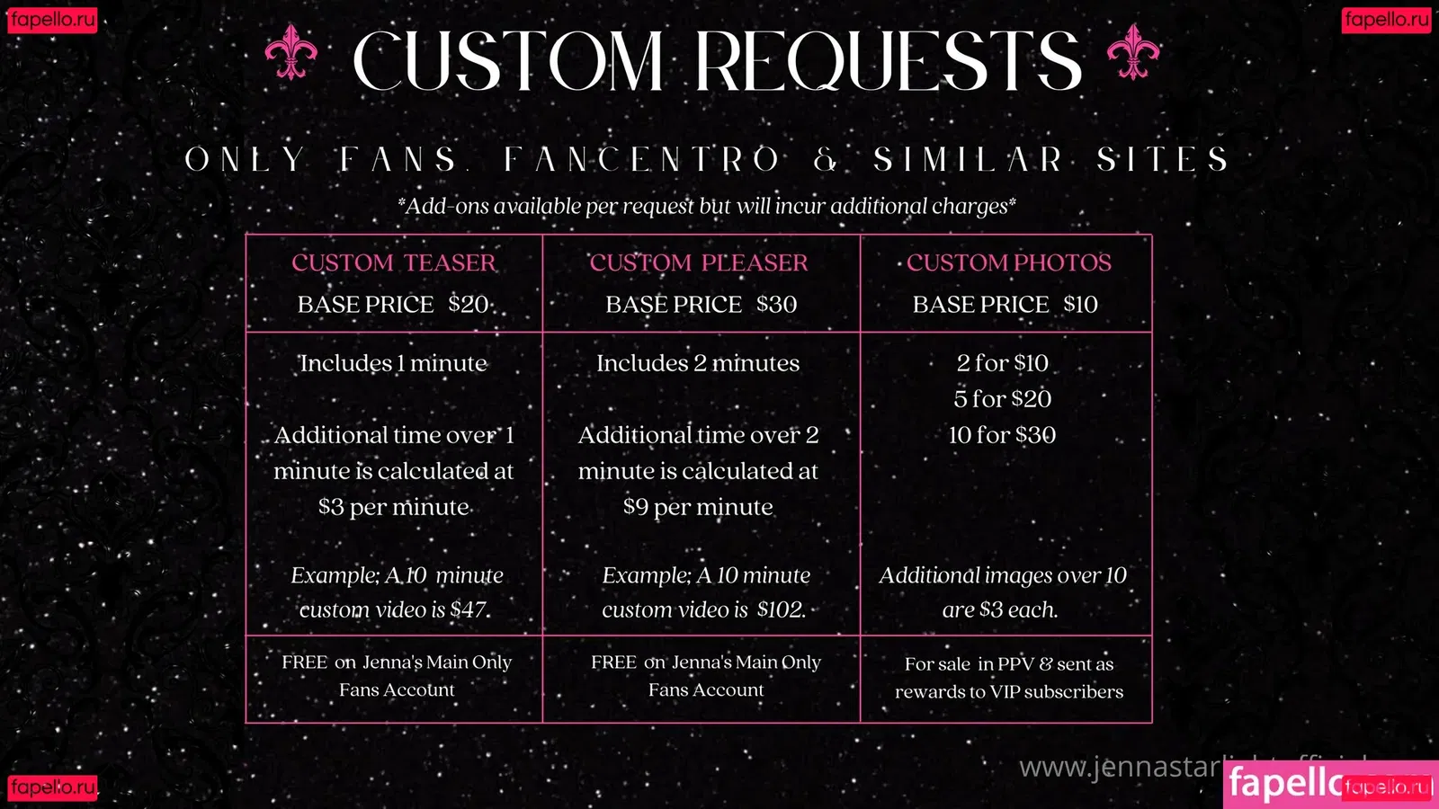 jennastarlightfree Onlyfans Photo Gallery 