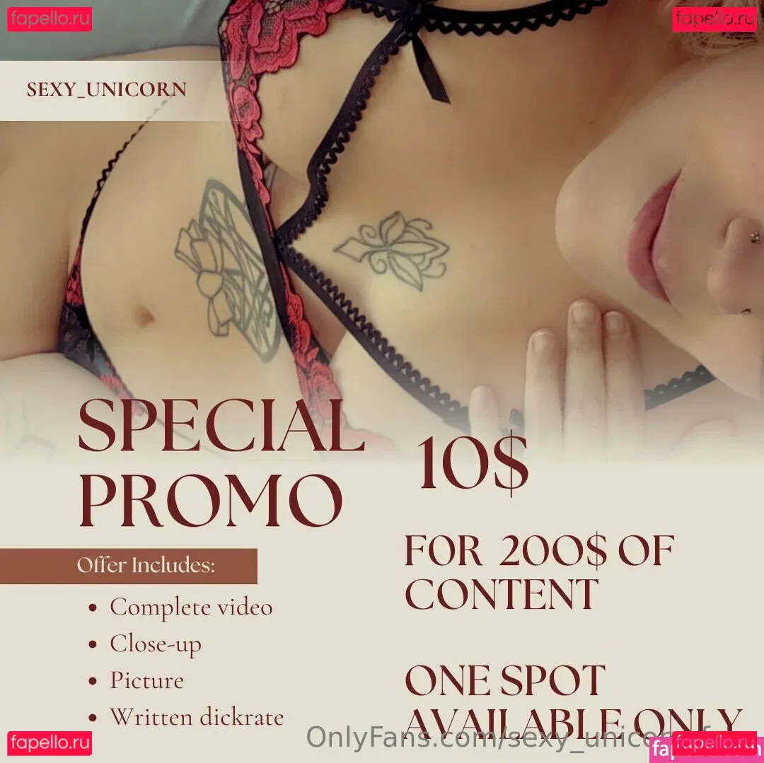 sexy_unicorn_free Onlyfans Photo Gallery 