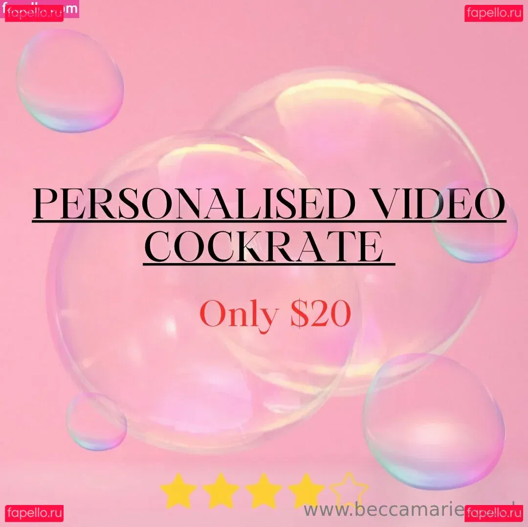 xxbeccamarie Onlyfans Photo Gallery 