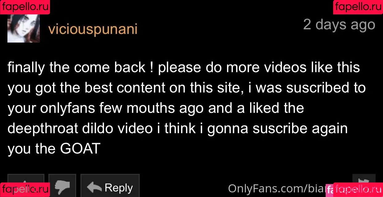 biancasthroat Onlyfans Photo Gallery 