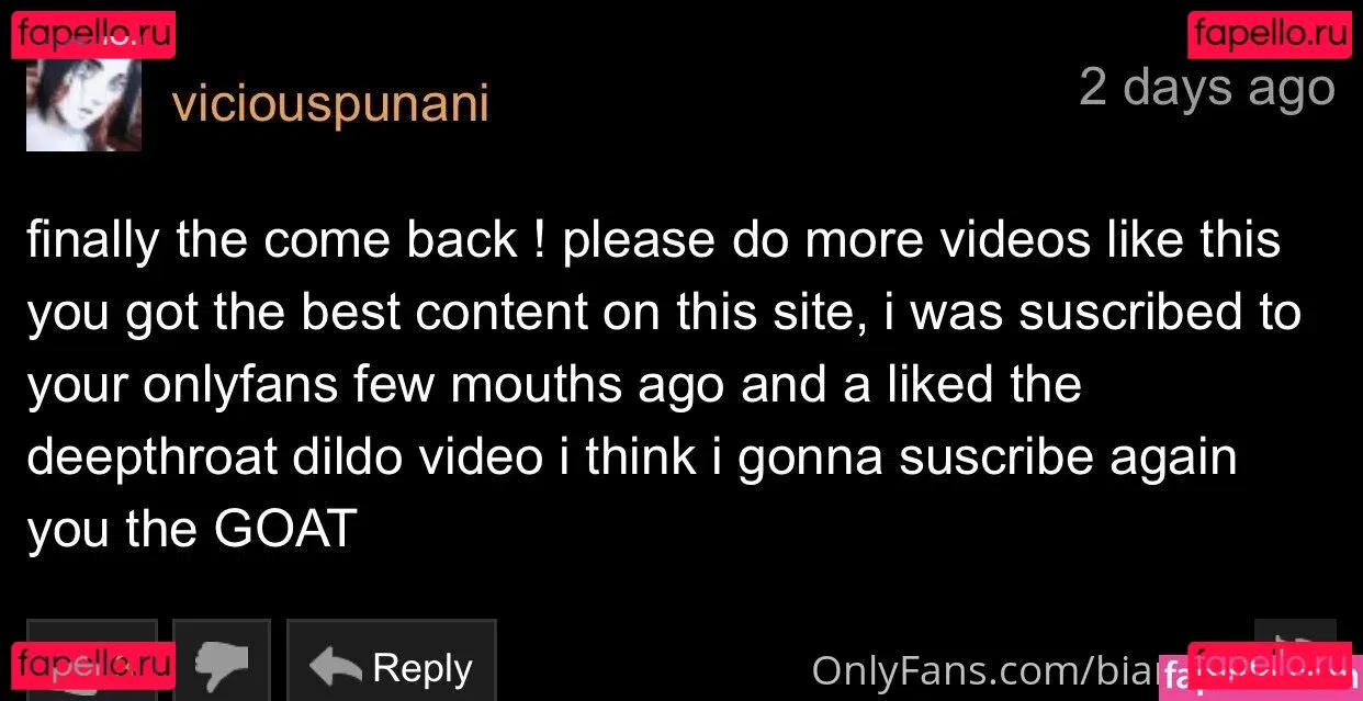 biancasthroat Onlyfans Photo Gallery 